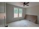Bedroom featuring natural light and a ceiling fan at 60 Stream View Way, Spring Hope, NC 27882