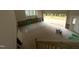 View from stairs to unfinished garage shows plenty of storage and entry to backyard at 60 Stream View Way, Spring Hope, NC 27882