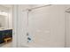 Bathroom featuring a shower and tub combo with a white shower curtain and fixtures at 672 Millers Mark Ave, Wake Forest, NC 27587