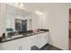 Spacious bathroom with and sinks, granite countertops, and modern fixtures at 672 Millers Mark Ave, Wake Forest, NC 27587