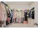 Large walk-in closet featuring ample storage and custom organization systems at 672 Millers Mark Ave, Wake Forest, NC 27587