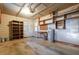 This garage has built-in shelves, work bench and utility sink at 75 Hartwell Cir, Lillington, NC 27546