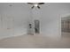The large main bedroom has two closets and an en suite bathroom at 7871 Allscott Way, Raleigh, NC 27612