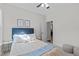 Comfortable bedroom featuring neutral colors and natural light at 851 Dotson Way, Apex, NC 27523