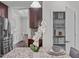 Eat-in kitchen area with large pantry at 851 Dotson Way, Apex, NC 27523