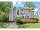 Spacious grassy backyard, perfect for outdoor activities, with backyard deck at 9400 Leslieshire Dr, Raleigh, NC 27615