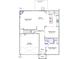 Detailed first-floor layout showcasing the Gathering room, kitchen, dining area, garage, and guest suite at 95 Cordoba Dr, Franklinton, NC 27525