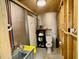 Bathroom area with sink, mirror, and shower featuring new installations at 96 Holly Cir, Henderson, NC 27537