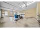 Spacious three car garage with storage, a bicycle and room for multiple vehicles at 1010 Mill Pointe Way, Elon, NC 27244