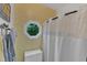 Bathroom featuring a window and shower at 1011 Burch Ave, Durham, NC 27701
