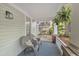 Inviting front porch with comfortable seating and charming details, perfect for relaxing outdoors at 1011 Burch Ave, Durham, NC 27701