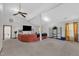 Open concept living area featuring neutral tones and ample space at 1011 Burch Ave, Durham, NC 27701
