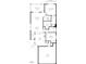 Detailed floor plan showcasing the layout of the home with room dimensions at 118 Rosedale Creek Dr, Durham, NC 27703