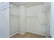 Spacious walk-in closet with wire shelving provides ample storage at 118 Rosedale Creek Dr, Durham, NC 27703