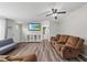 Bright living room featuring neutral tones, ample seating, and modern decor at 12294 Nc Hwy 96 S, Dunn, NC 28334
