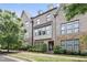 Stunning brick townhouse with manicured landscaping and a welcoming facade at 1602 Bowery Dr, Raleigh, NC 27607