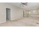 Upstairs loft featuring neutral carpets, natural light, and ample space at 161 Walking Path Pl, Hillsborough, NC 27278