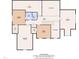 Second floor plan featuring bedrooms, bonus room, flex room, attic and open to below areas at 3007 Krogen Ct, Creedmoor, NC 27522