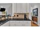 Kitchen countertop with small appliances and beautiful cabinetry at 3007 Krogen Ct, Creedmoor, NC 27522