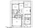 First floor plan featuring primary suite, breakfast area, kitchen, study and front porch at 3411 Amelia Grace Dr # 55, Fuquay Varina, NC 27526