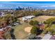 Aerial view of downtown Raleigh, NC, showcasing nearby John Chavis Memorial Park at 409 E Lee St, Raleigh, NC 27601