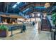 Bright interior of Transfer Co. Food Hall featuring multiple restaurants and gathering spaces at 409 E Lee St, Raleigh, NC 27601