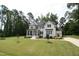 Elegant two-story home with manicured lawn at 4104 Bankshire Ln, Raleigh, NC 27603