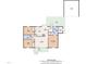 Detailed floor plan showcasing layout of bedrooms, kitchen, living room, patio, and carport at 430 Sir David Dr, Zebulon, NC 27597