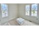 Room with natural light from two windows and board and batten trim at 6501 Burnette Flower Way, Raleigh, NC 27612