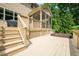 Enjoy this spacious back deck with a screened-in porch and hot tub, perfect for relaxing and entertaining at 776 Legend Oaks Dr, Chapel Hill, NC 27517