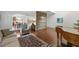 Inviting living room featuring hardwood floors, comfortable seating, and stylish accents throughout the space at 776 Legend Oaks Dr, Chapel Hill, NC 27517