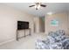 Inviting bonus room with neutral walls, creating a relaxing atmosphere at 839 Old Towne Dr, Elon, NC 27244