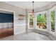Dining room featuring neutral walls, decorative lighting, and natural lighting at 912 Salem Woods Dr, Raleigh, NC 27615