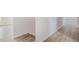 Hallway with wood-look floors at 114 Hays St, Oxford, NC 27565