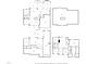 Detailed floor plan featuring a spacious layout with kitchen, bedrooms, living spaces, and outdoor areas at 12424 Beauvoir St, Raleigh, NC 27614