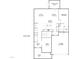 Detailed first floorplan showcasing the layout of the home's living spaces at 152 Chauncey Cir, Chapel Hill, NC 27516