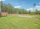The large backyard is fully fenced and ready for your dream outdoor space at 170 Baker Farm Dr, Youngsville, NC 27596