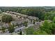 Townhome community featuring well-maintained landscaping, plenty of parking, and a lush green surrounding environment at 220 Mount Evans Dr, Durham, NC 27705