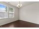 This room has new neutral paint and carpet, as well as bright natural light from two windows at 220 Mount Evans Dr, Durham, NC 27705