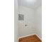 Utility room with hookups and electrical panel at 2200 Wyman Pl, Durham, NC 27707