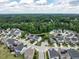 A landscape of a neighborhood featuring homes with trees and green spaces creating a serene environment at 437 Henmore Brook Dr Dr, Cary, NC 27519
