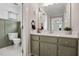 The bathroom features a toilet and a vanity at 4600 Smithfield Rd, Wendell, NC 27591