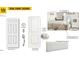Display of interior door styles, paint and trim options, and baseboards throughout the home at 49 Brodhead Dr, Fuquay Varina, NC 27526