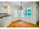 Bright dining area with natural light and views of the outdoors at 507 Vatersay Dr, Apex, NC 27502