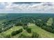 Expansive aerial view of golf course community surrounded by lush greenery and mature trees at 671 Bear Tree Crk, Chapel Hill, NC 27517