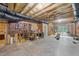 Unfinished basement with exterior access, providing opportunities for a workshop or storage at 671 Bear Tree Crk, Chapel Hill, NC 27517