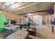 Spacious unfinished basement with insulation, ready for a custom design and flexible use at 671 Bear Tree Crk, Chapel Hill, NC 27517