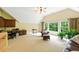 Spacious bonus room with natural light, offering a versatile area for recreation or relaxation at 671 Bear Tree Crk, Chapel Hill, NC 27517