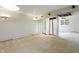 Finished basement featuring a neutral color palette and natural light, offering a versatile space at 712 Beaver Dam Rd, Raleigh, NC 27607