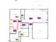Layout of the first floor featuring a primary bedroom, two additional bedrooms, Gathering room, nook, kitchen and garage at 90 Caspian Ct, Lillington, NC 27546